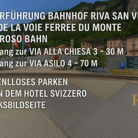 Bella Vista Rda Luxury Vista Parking Apartamento Mendrisio